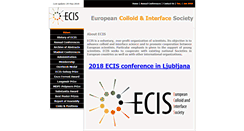 Desktop Screenshot of ecis-web.eu